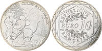 France 10 Euro Mickey (Corse), Monnaie de Paris, Silver -