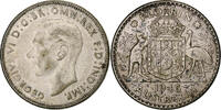 Australia Florin George VI, Melbourne, Billon, KM:40a -