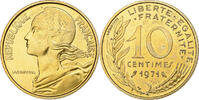 France 10 Centimes Marianne, Paris, Aluminum-Bronze -