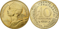 France 10 Centimes Marianne, Paris, Aluminum-Bronze -