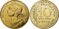 France 10 Centimes Marianne, Paris, Aluminum-Bronze -