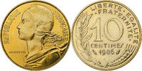 France 10 Centimes Marianne, Paris, Aluminum-Bronze -