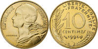 France 10 Centimes Marianne, Paris, Aluminum-Bronze -