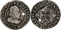 France 1/4 Franc col fraisé Rouen, Silver, Gadoury:480 -
