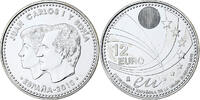 Spain 12 Euro Juan Carlos I, présidence de l'UE, Madrid, Silver -
