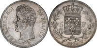 France 5 Francs Charles X, Lille, Silver, Gadoury:643 -
