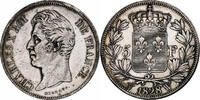 France 5 Francs Charles X, Lille, Silver, Gadoury:643 -