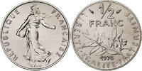 France 1/2 Franc Semeuse, Monnaie de Paris, série FDC, Nickel -
