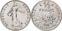 France 1/2 Franc Semeuse, Monnaie de Paris, série FDC, Nickel -
