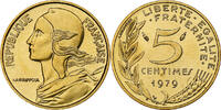 France 5 Centimes Marianne, Monnaie de Paris, série FDC -