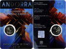 Andorra 2 Euro 25 years of Constitution, BU, Bi-Metallic -