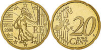 France 20 Euro Cent Proof, Monnaie de Paris, Nordic gold -