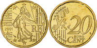 France 20 Euro Cent Proof, Monnaie de Paris, Nordic gold -