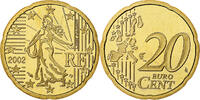 France 20 Euro Cent Proof, Monnaie de Paris, Nordic gold -