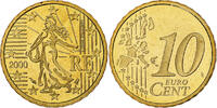 France 10 Euro Cent Proof, Monnaie de Paris, Nordic gold -