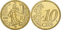 France 10 Euro Cent Proof, Monnaie de Paris, Nordic gold -