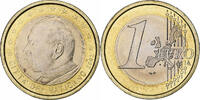 Vatican Euro Jean-Paul II, Rome, Bi-Metallic, KM:347 -