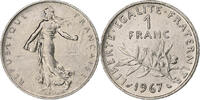 France Franc Semeuse, Paris, Nickel, Gadoury:474, KM:925.1 -