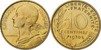 France 10 Centimes Marianne, Paris, Aluminum-Bronze -
