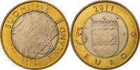 Finland 5 Euro Uusimaa, Vantaa, Bi-Metallic, KM:160 -