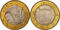 Finland 5 Euro Savonie, Vantaa, Bi-Metallic, KM:162 -