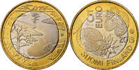 Finland 5 Euro Summer, Vantaa, Bi-Metallic, KM:196 -