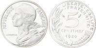France 5 Centimes Marianne, MDP, Piéfort, Silver -