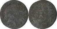 France Liard à la Vieille Tête Louis XV, Copper, Gadoury:272 -