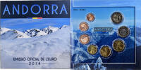 Andorra Coffret 1c. à 2€ BU -