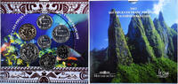 French Polynesia Coffret 1 fr. à 100 frs. Monnaie de Paris, BU -