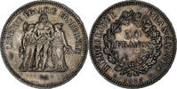 France 50 Francs Hercule, Monnaie de Paris, Silver -