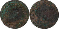 France Double Tournois Louis XIII, Tours, Copper, Gadoury:11 -