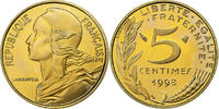 France 5 Centimes Marianne, Monnaie de Paris, Aluminum-Bronze -