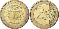 Ireland 2 Euro Traité de Rome, Bi-Metallic, KM:53 -