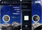 Andorra 2 Euro Pyrénées, BU, Monnaie de Paris, Bi-Metallic -