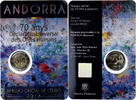 Andorra 2 Euro Déclaration des Droits de l'Homme, BU, Monnaie de Paris -