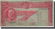 Angola 500 Escudos Banknote, 1962-06-10, KM:95 -