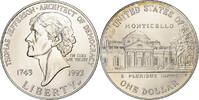 United States Dollar Thomas Jefferson, Philadelphia, Silver -