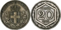 Italy 20 Centesimi Vittorio Emanuele III, Rome, Copper-nickel -