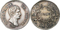 France Quart Bonaparte Premier Consul, Paris, Silver -