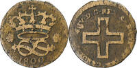 Duchy of Savoy 2 Denari Carlo Emanuele IV, Copper, KM:100 -