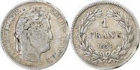 France Franc Louis-Philippe I, Lille, Silver, Gadoury:453 -