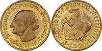 GERMANY, WEIMAR REPUBLIC 10000 Mark Germany, Weimar Republic, Westfalen, Tombac -