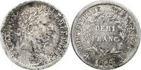 France 1/2 Franc Napoleon I, Lyon, Silver, Gadoury:398 -