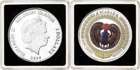 Solomon Islands 2 Dollars Elizabeth II, Winged scarab, Proof, Silver -