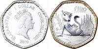 Cook Islands Dollar Elizabeth II, Wilma, Vantaa, Proof, Silver -