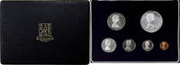 British Virgin Islands 1 cent to 1 dollar Virgin Islands, Elizabeth II, Franklin Mint, Proof set -