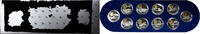 Canada Set 10 x 20 $ Elizabeth II, Powered Flights, Ottawa, Proof -