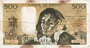 France 500 Francs Pascal, 1968-01-04, X.361378 -