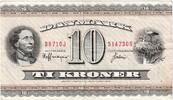 Denmark 10 Kroner 1936-04-07 -
